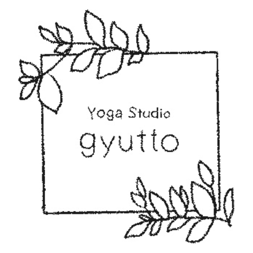 ヨガスタジオ gyutto ロゴ