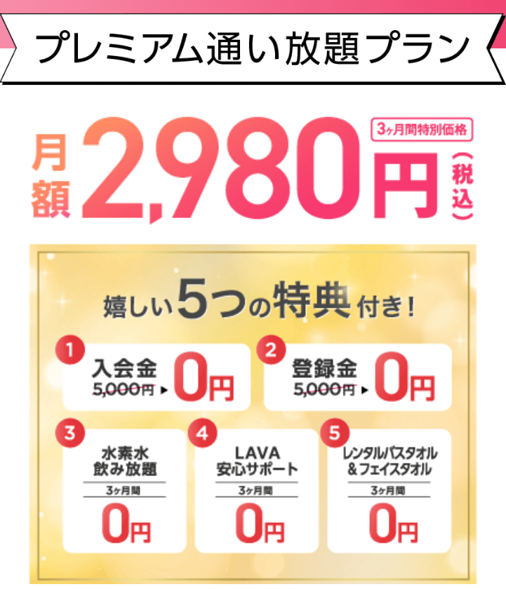プレミアム通い放題